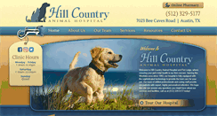Desktop Screenshot of hillcountryanimal.com
